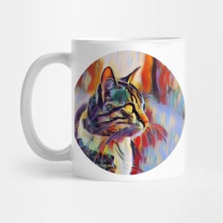 Friendly floppy cat Mug